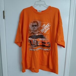 Tony Stewart The Home Depot Orange Short Sleeve Tee